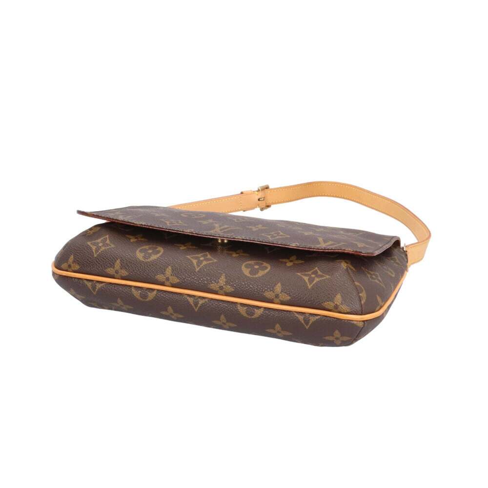 LOUIS VUITTON Brown Monogram Canvas Shoulder Bag - Picture 5 of 11